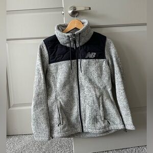 New Balance Women’s Full Zip Herringbone Jacket. Size M